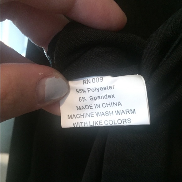 Black high waisted jumpsuit - Picture 4 of 5